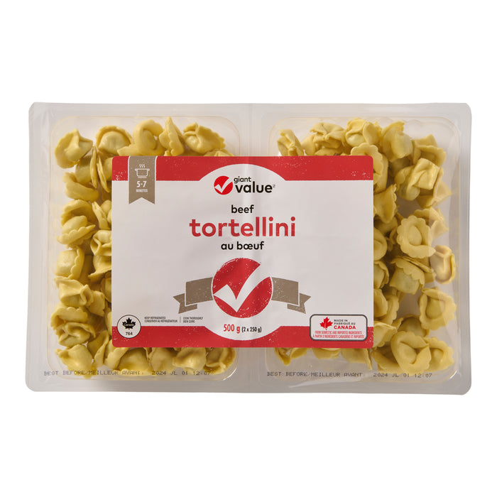 Giant Value Beef Tortellini, 500 g