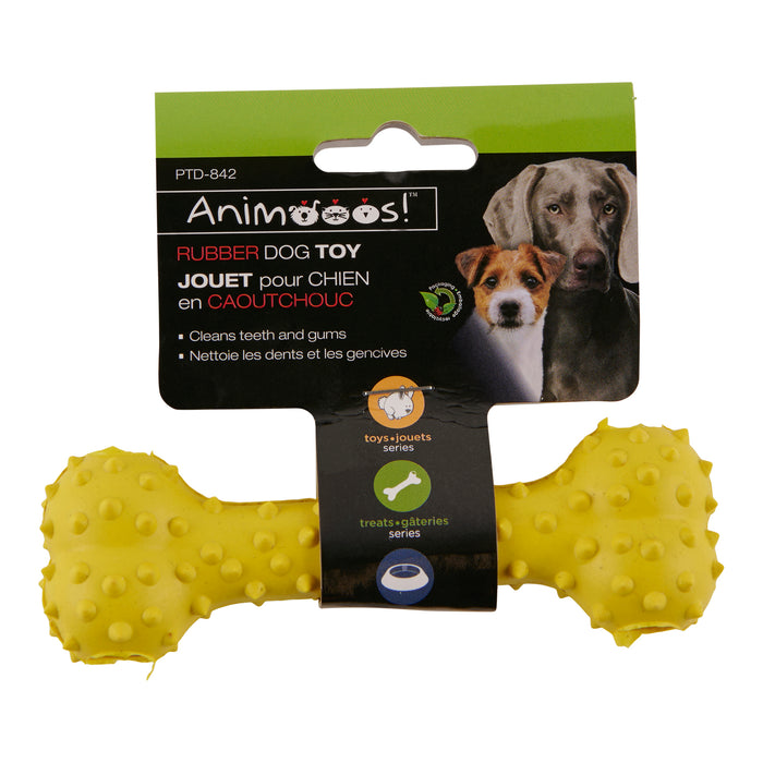 Jouet pour chiens en caoutchouc Animooos!, assortiment