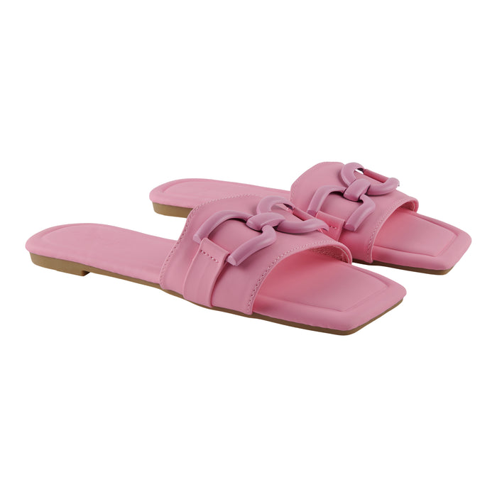Chaussures à enfiler mode avec fausse boucle lily morgan pour femmes