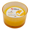 Giant Value Bougie 3 mèches à la citronnelle