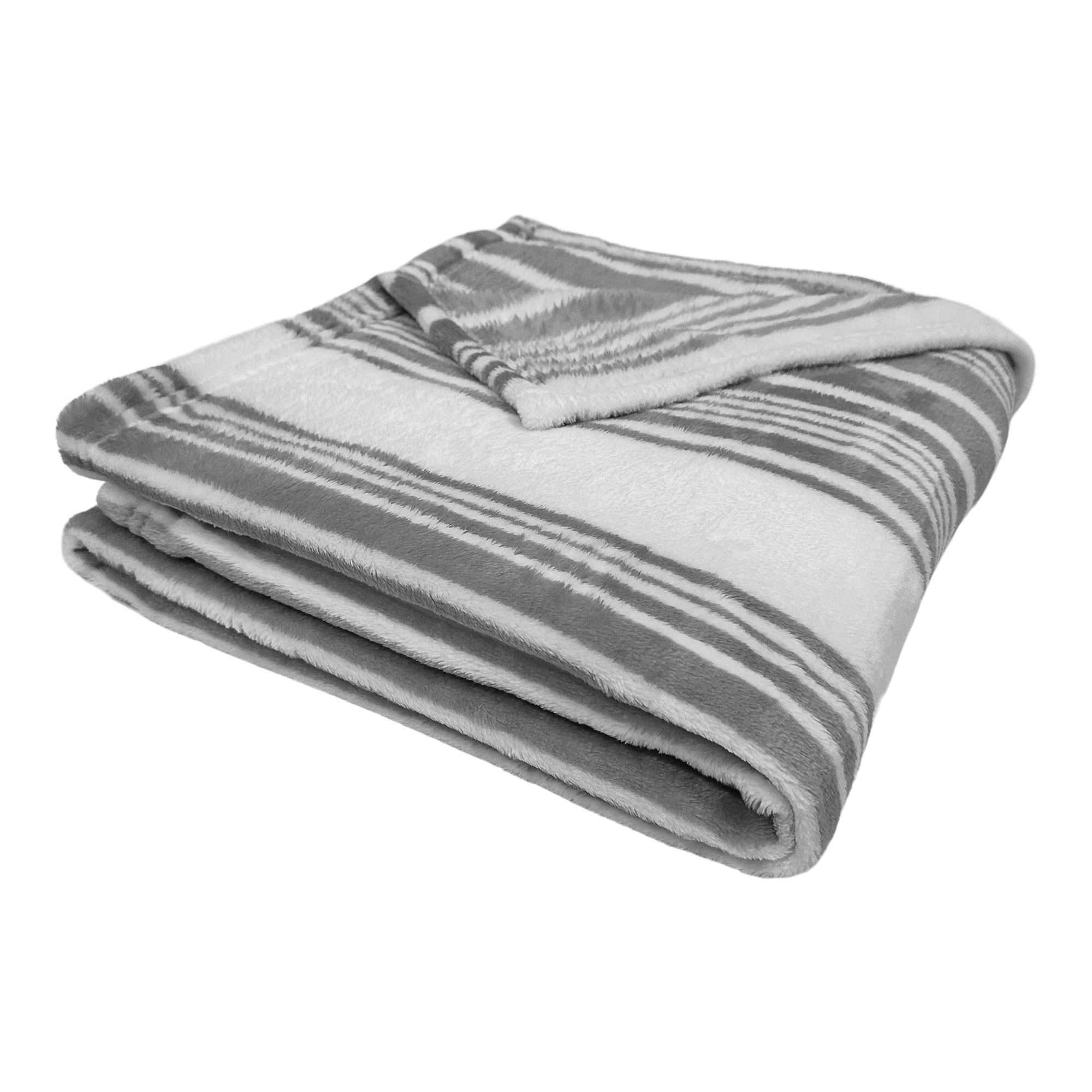 HomeStyles Striped Flannel Throw, 60in. Giant Tiger