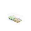 Bac transparent avec couvercle Tuffstore – 5,8 L