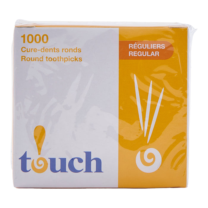 Touch Round Toothpicks, 1000-Pack
