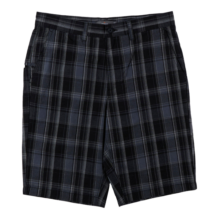 Short de ville à carreaux Mountain Ridge pour hommes