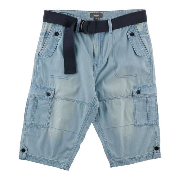 Mountain Ridge Men's Cargo Denim Shorts