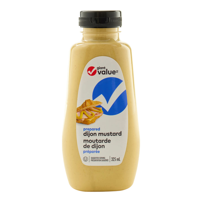 Giant Value Dijon Mustard, 325 ml