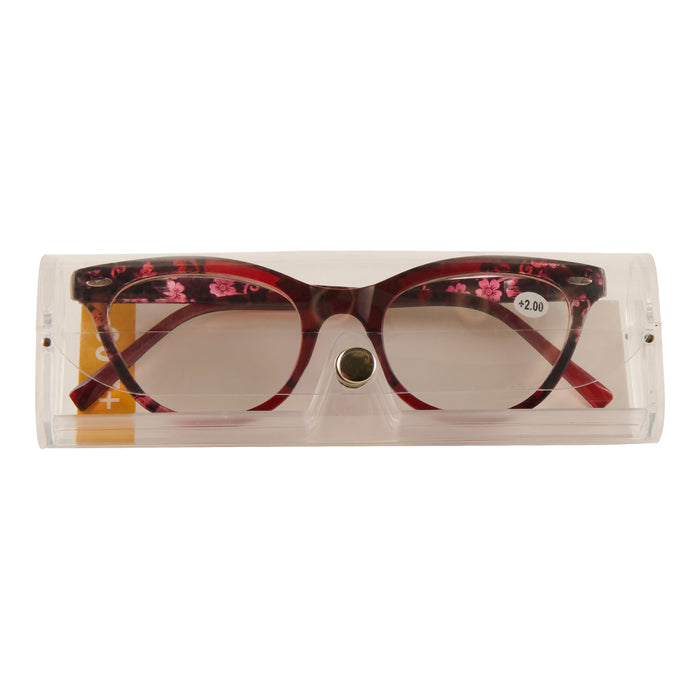 Lunettes de lecture avec étui pour femmes