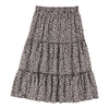 Classic Editions Women's Summer Look Tiered Print Skirt