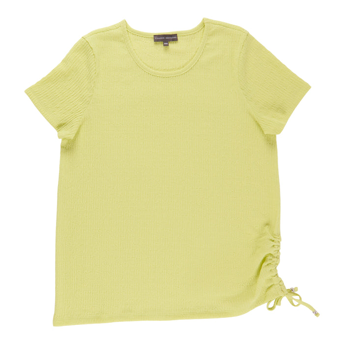 Classic Editions Women's T-Shirt with Side Tie