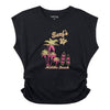 T-shirt froncé sur le côté mySTYLE pour femmes