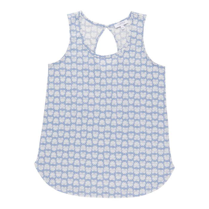 mySTYLE Women's Keyhole Back Tank Top
