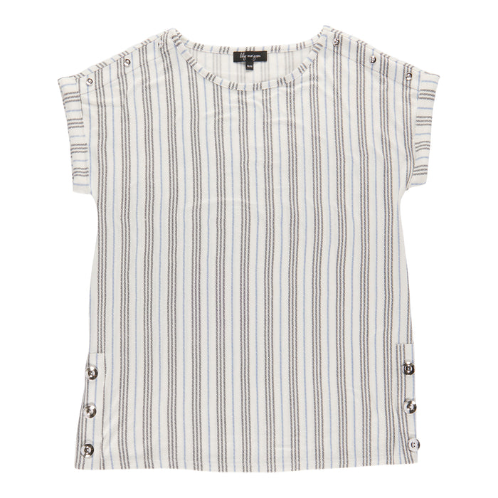 lily morgan Women's Button Detail Blouse