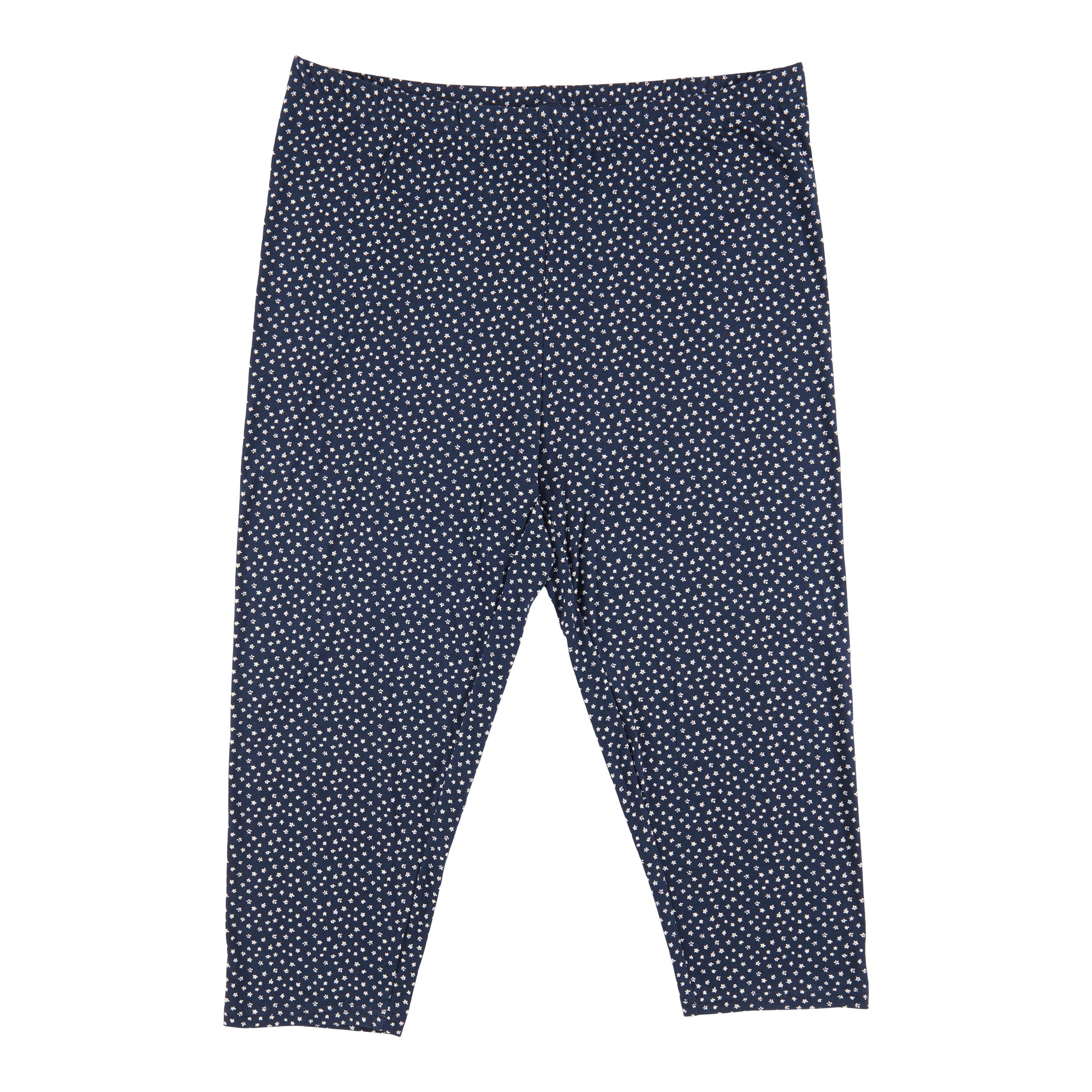 lily Women's Plus Printed Soft Touch Capris Giant Tiger