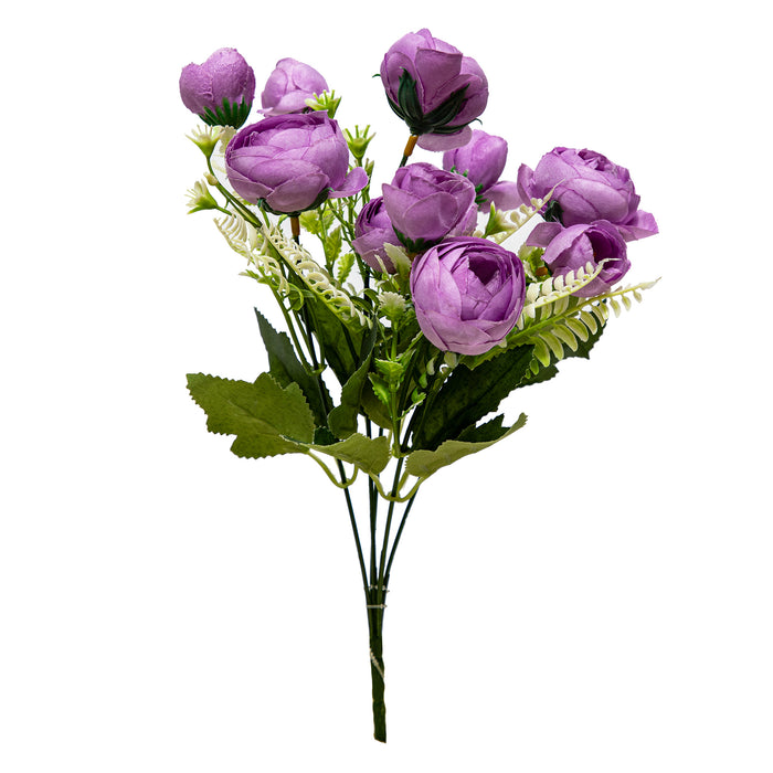 Rosier cent-feuilles artificiel, 14 po