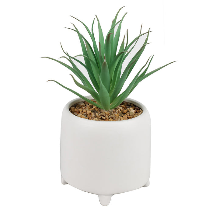 Artificial Succulent Pot, 9-in.