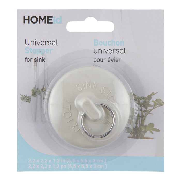 HOMEid Universal Rubber Stopper, 2-in.