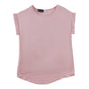 Blouse en satin à manches courtes pour femmes