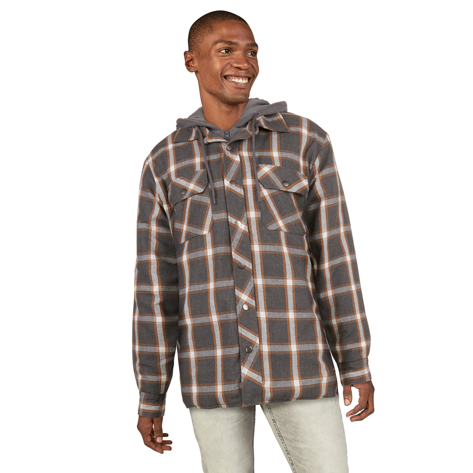 Tradesmax Pro Men's Quilted Fooler Zip-Up Hoodie – Giant Tiger