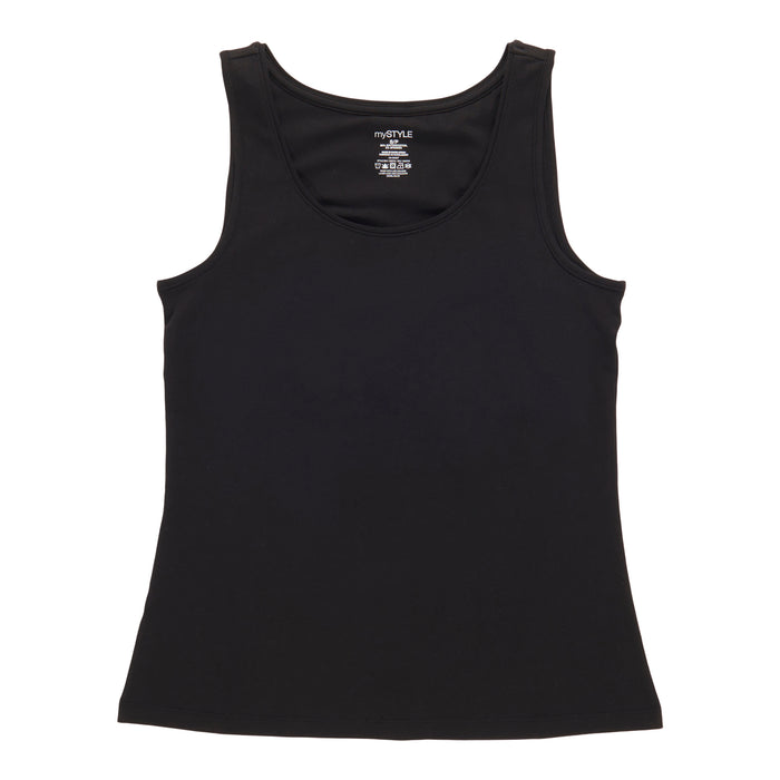 mySTYLE Women's Tank with Shelf Bra