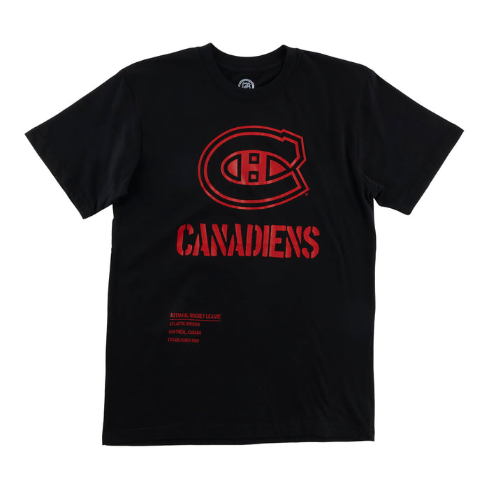T-shirt à manches courtes Canadiens de Montréal de la LNH pour hommes