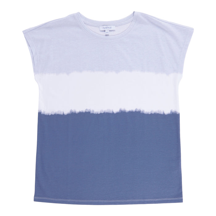 T-shirt teint par immersion mySTYLE pour femmes
