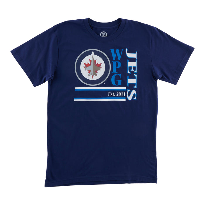 NHL Men's Licensed Winnipeg Jets Short Sleeve T-Shirt