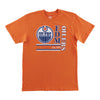 T-shirt à manches courtes Oilers d'Edmonton de la LNH pour hommes