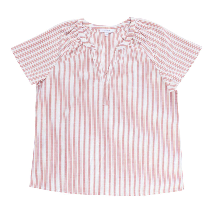mySTYLE Women's Flutter Sleeve Top