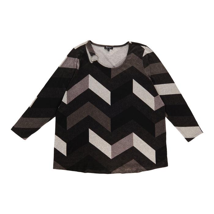 lily morgan Women's Plus Long Sleeve Top