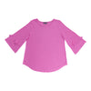 Blouse à manches évasées 3/4 Classic Editions pour femmes