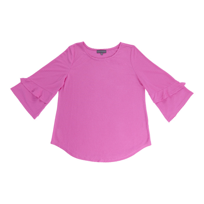 Blouse à manches évasées 3/4 Classic Editions pour femmes