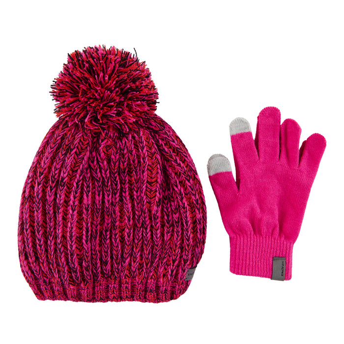 Ens. de tuque Snotek pour filles, 2 pièces