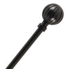 HomeStyles Fashion Curtain Rod, 66-in to 120-in.
