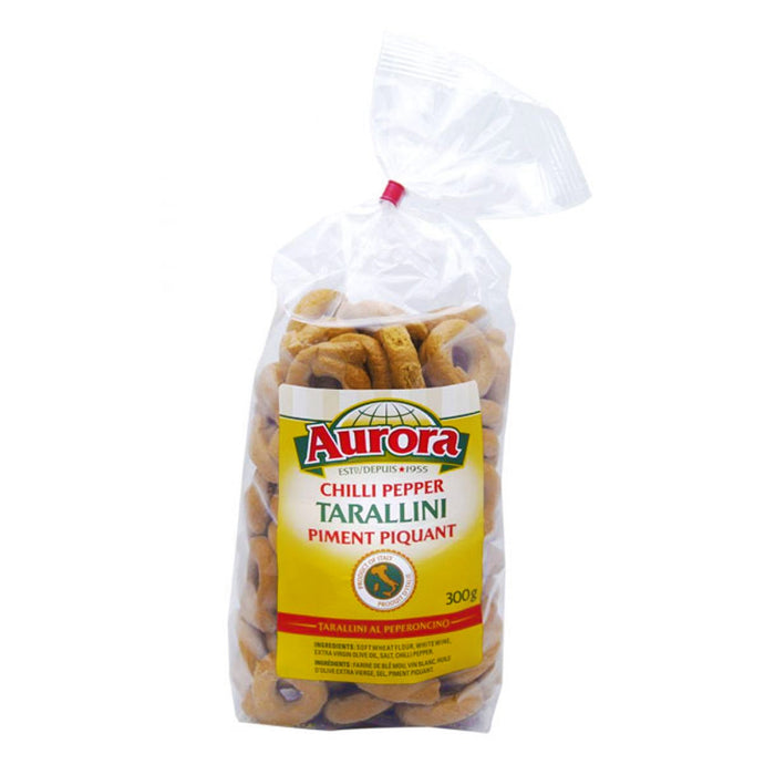 Aurora Chilli Pepper Tarallini, 300 g