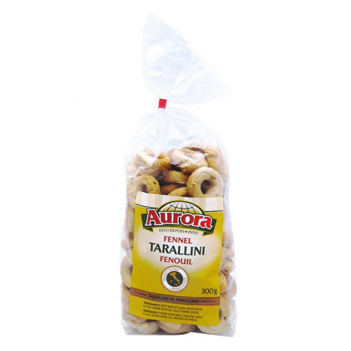 Craquelins Tarallini au fenouil Aurora, 300 g
