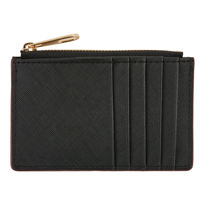 Card Holder with Zip Pocket