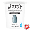 Siggi's Skyr aux Ingrédients Simples Nature 0 % M.G., 750 g