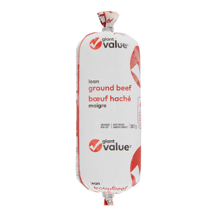 Giant Value Lean Ground Beef, 367 g
