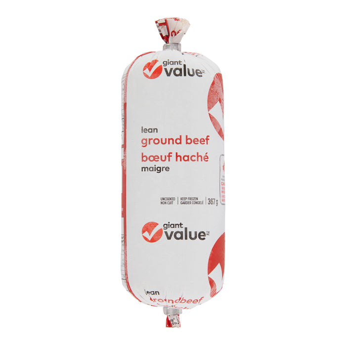 Giant Value Lean Ground Beef, 367 g