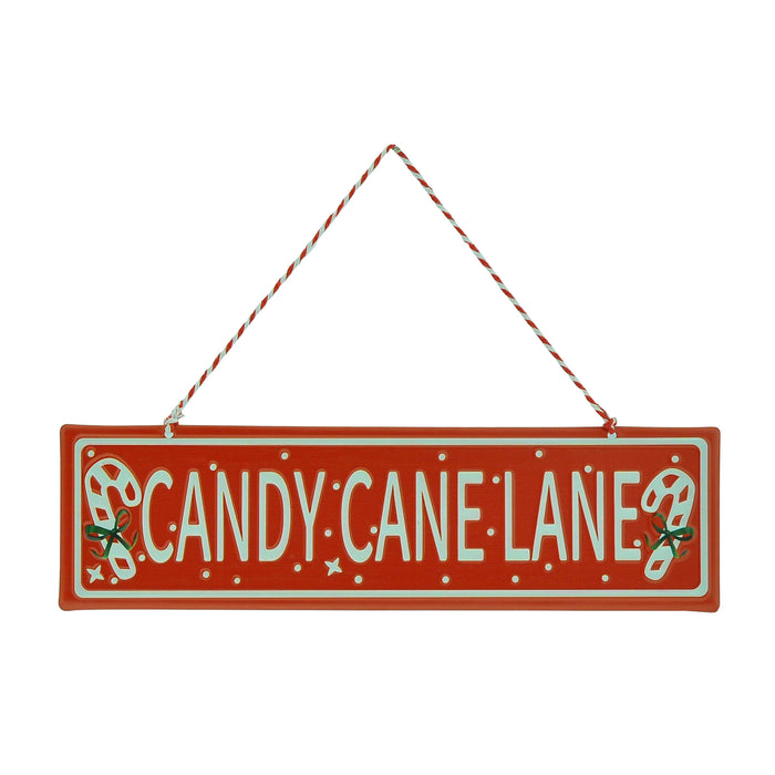 HomeStyles Holiday Street Signs, English