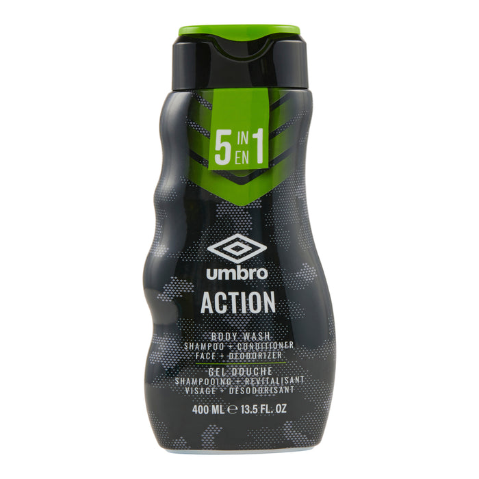 Umbro Action 5-1 Body Wash, 400 ml