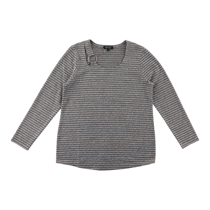lily morgan Women's Top with Ring Detail