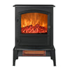 Fireplace Stove, Black, 17-in x 11-in x 20-in.
