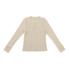 mySTYLE Women's Long Sleeve V-Neck Henley