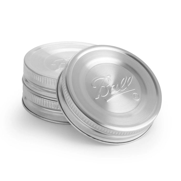 Ball Stainless Steel Lids, 3-Pack