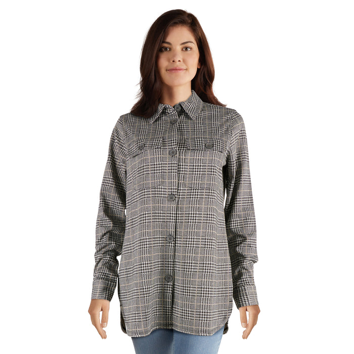 Blouse en tricot à carreaux lily morgan pour femmes