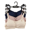 RBX Women's Clinched Sports Bras, 3-Pack