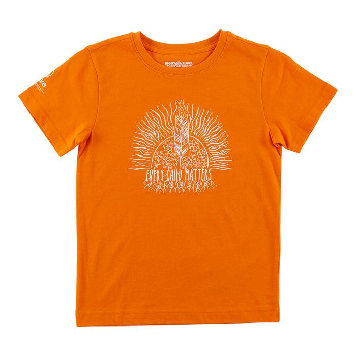 « Every Child Matters », t-shirt orange unisexe en anglais de la Journée nationale de la vérité et de la réconciliation pour tout-petits