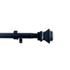 Tringle à rideaux extensible de 25/28 mm de diamètre HomeStyles – 66 po à 120 po