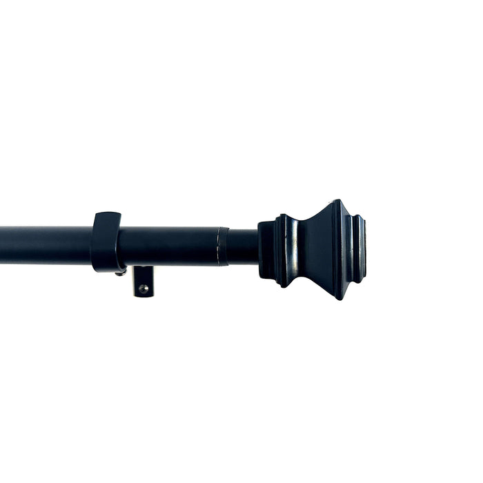 Tringle à rideaux extensible de 25/28 mm de diamètre HomeStyles – 66 po à 120 po